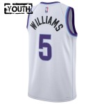 Maillot NBA Utah Jazz Cody Williams Nike 2025-26 Association Edition Blanc Swingman - Enfant
